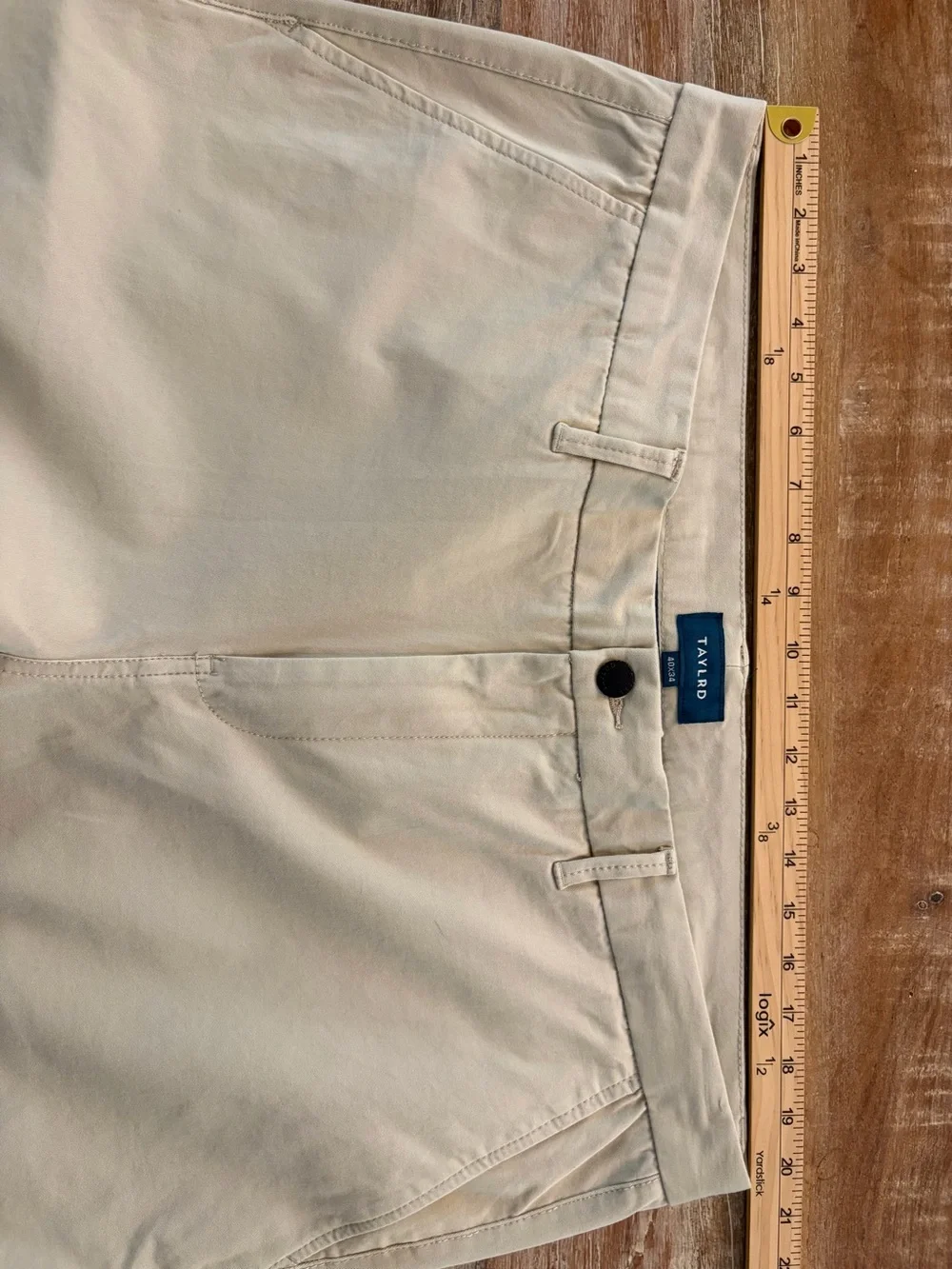 Talyrd Men’s Khaki Chinos‎ Talyrd Slim Tapered Fit Size 40 X 30 Altered Length
